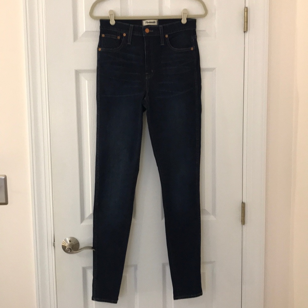 Madewell 10” High Riser Skinny Skinny-Hayes Wash